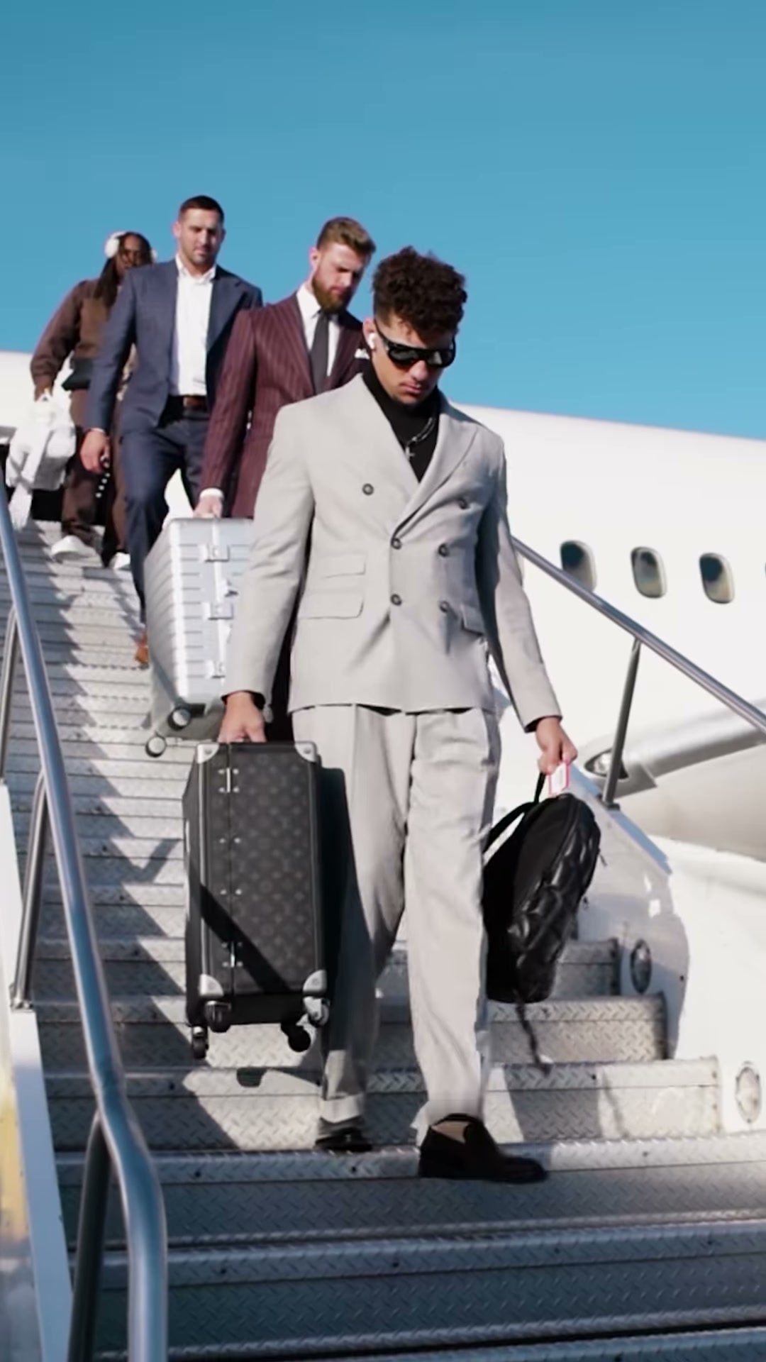 Patrick Mahomes for Hugo Boss